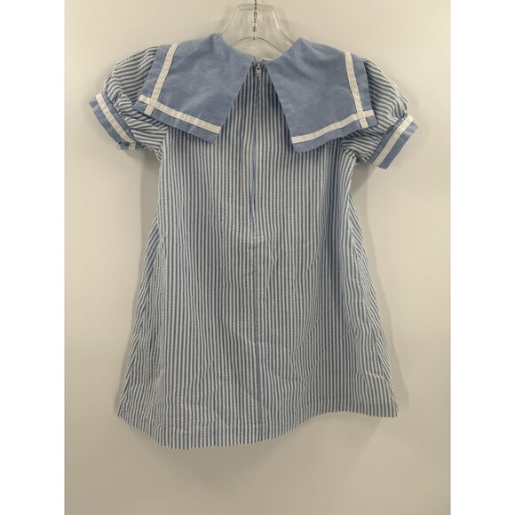 VINTAGE LITTLE BITTY SAILOR DRESS USA MADE SIZE 6 EXCELLENT CONDITION - Picture 8 of 10